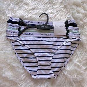 NWT Calvin Klein Set Of 3 Underwear